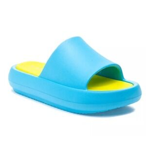 New J/Slides EVA SQUISH Summertime Lightweight Comfy Beach Slides Size 7‎